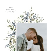 "Aubrieta" - Save the Dates in Denim by Itsy Belle Studio - Detail
