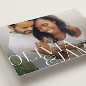 "This Couple" - Save the Dates in Pearl by Lauren Chism - Detail