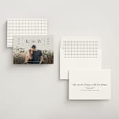 "Romantic Label" - Save the Dates in Ink by Carolyn MacLaren - Assembled