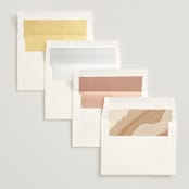 "Rustic Abstract" - Save the Dates in Sahara by Elly - Envelope Liner Options