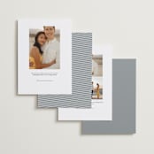 "Epic" - Save the Dates in Snow by Jackie Crawford - Back of Card Options