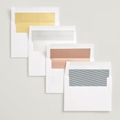 "Epic" - Save the Dates in Snow by Jackie Crawford - Envelope Liner Options