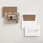 "Tropical Rattan" - Save the Dates in Rattan by Elly - Assembled