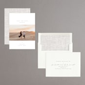 "chiffon" - Save the Dates in Crystal by chocomocacino - Assembled