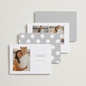 "prose" - Save the Dates in Ivory by Maja Cunningham - Back of Card Options