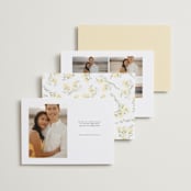 "beautiful monogram" - Save the Dates in Ivory by Phrosné Barwood - Back of Card Options