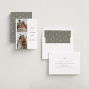 "Classic" - Save the Dates in Snow by Joanna Griffin - Assembled