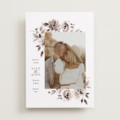 "sepia" - Save the Dates in Sepia by Itsy Belle Studio - Front