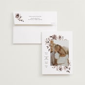"sepia" - Save the Dates in Sepia by Itsy Belle Studio - Save the Date with Envelope