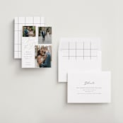 "Whimsy" - Save the Dates in Snow by AK Graphics - Assembled