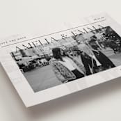 "headline" - Save the Dates in Dew by Pixel and Hank - Detail