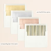 "Botanical No. 4" - Save the Dates in Holly by Wildfield Paper Co - Envelope Liner Options