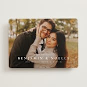 "the classic" - Save the Dates in Cloud by Wildfield Paper Co - Front