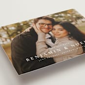 "the classic" - Save the Dates in Cloud by Wildfield Paper Co - Detail