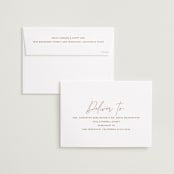 "Blush" - Save the Dates in Rose by Sumak Studio - FREE Recipient Addressing