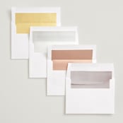 "Blush" - Save the Dates in Rose by Sumak Studio - Envelope Liner Options