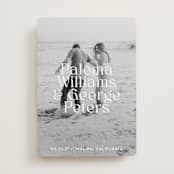 "Faded" - Save the Dates in Powder by Megan Davis - Front