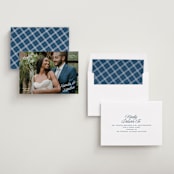 "All Four Corners" - Save the Dates in Cloud by Hooray Creative - Assembled