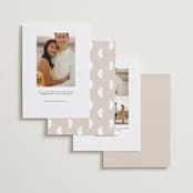 "Cinematic Love" - Save the Dates in Sand by Elly - Back of Card Options