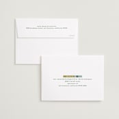 "Color Cubes" - Save the Dates in Fern by Kelly Watkins - FREE Recipient Addressing