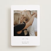 "Camellia" - Save the Dates in Camellia by Blustery August - Front