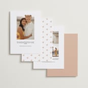 "Camellia" - Save the Dates in Camellia by Blustery August - Back of Card Options