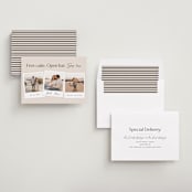 "Say Less" - Save the Dates in Almond by Stephanie Hawkes - Assembled
