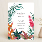 "Resort" - Save the Dates in Evergreen by Elly - Front