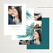 "Resort" - Save the Dates in Evergreen by Elly - Back of Card Options