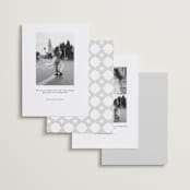 "scrapbook frame" - Save the Dates in Cream by Jenny Millington - Back of Card Options