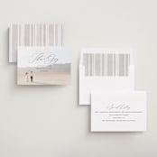 "Enchantment" - Save the Dates in Graphite by Snow and Ivy - Assembled