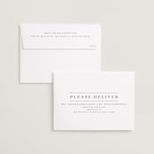 "lovingly" - Save the Dates in Midnight by Abi de Leon - FREE Recipient Addressing
