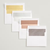 "Classic" - Save the Dates in Cloud by Ani Somi - Envelope Liner Options