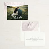 "Harmony" - Save the Dates in Cream by AK Graphics - Assembled