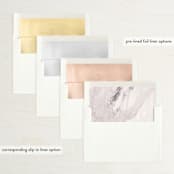 "Harmony" - Save the Dates in Cream by AK Graphics - Envelope Liner Options