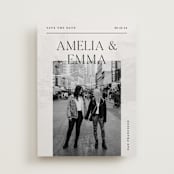 "headline" - Save the Dates in Dew by Pixel and Hank - Front