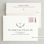 "Always" - Save the Dates in Blush by Susan Brown - FREE Recipient Addressing