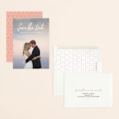 "Everlasting" - Save the Dates in Snow by Chasity Smith - Assembled