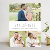 "Opulent" - Save the Dates in Cloud by Jessica Williams - Front
