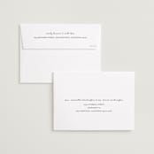 "Simple Elegant" - Save the Dates in Charcoal by Chasity Smith - FREE Recipient Addressing