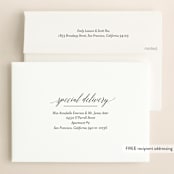 "swell" - Save the Dates in Cotton by Jessica Williams - FREE Recipient Addressing