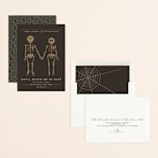 "Until Death" - Save the Dates in Golden by Katie Zimpel - Assembled