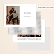 "Big City - Las Vegas" - Save the Dates in Light Taupe by Hooray Creative - Back of Card Options