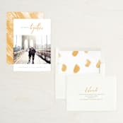 "Toss the Dice" - Save the Dates in Clementine by Meagan Christensen - Assembled