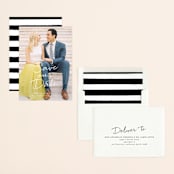 "Scripted Note" - Save the Dates in Snow by Lehan Veenker - Assembled