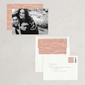 "Written with Love" - Save the Dates in Quartz by Leah Bisch - Assembled