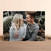 "Simply Written" - Save the Dates in Starlight by Jessica Voong - Front