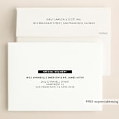 "Simply Written" - Save the Dates in Starlight by Jessica Voong - FREE Recipient Addressing