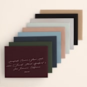 "meant to be" - Save the Dates in Tuxedo by Angela Garrick - Colored Envelopes Available