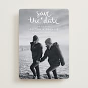 "Lovely couple" - Save the Dates in Moon by Claudia Orengo - Front